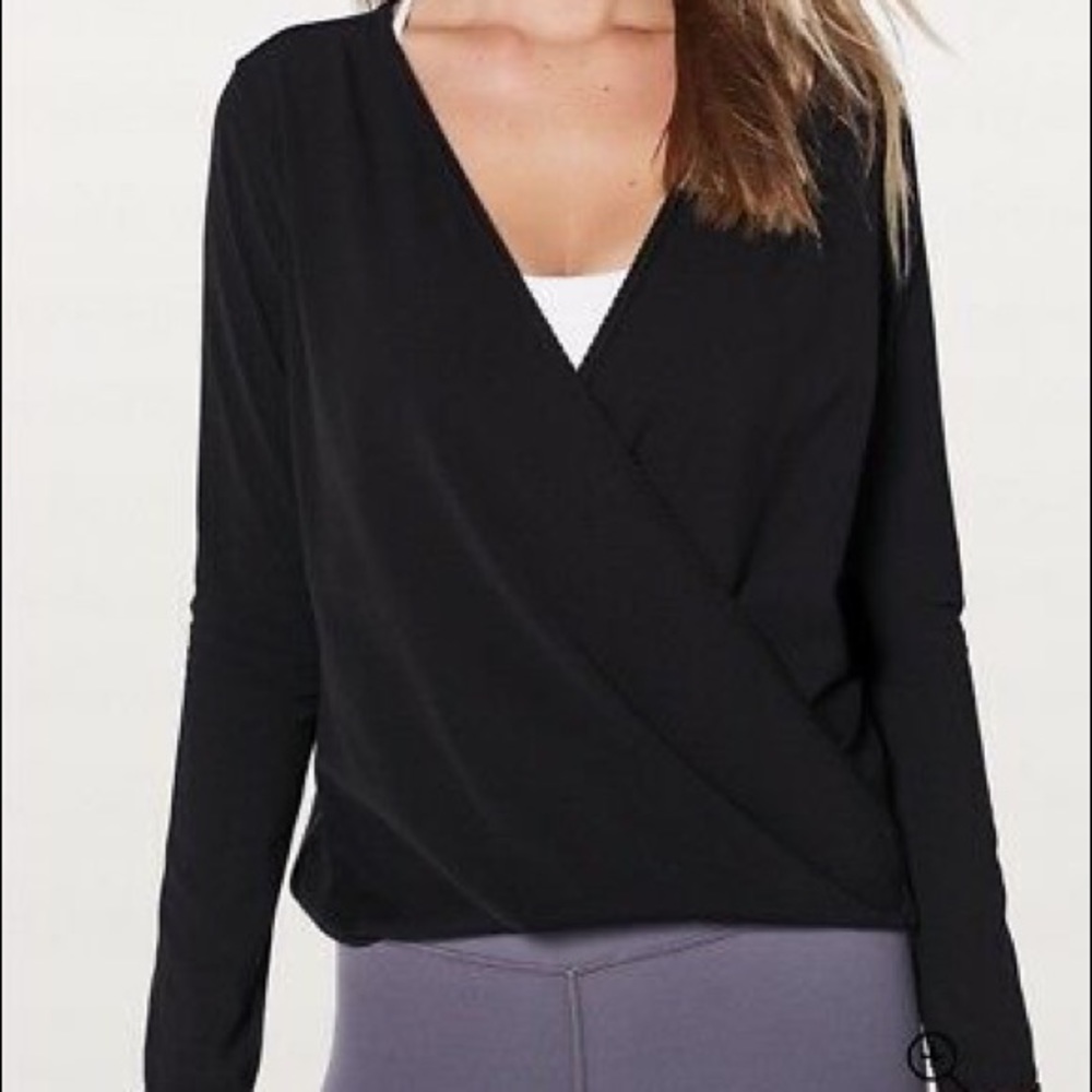 Lululemon Full Freedom Wrap Sweater/Top